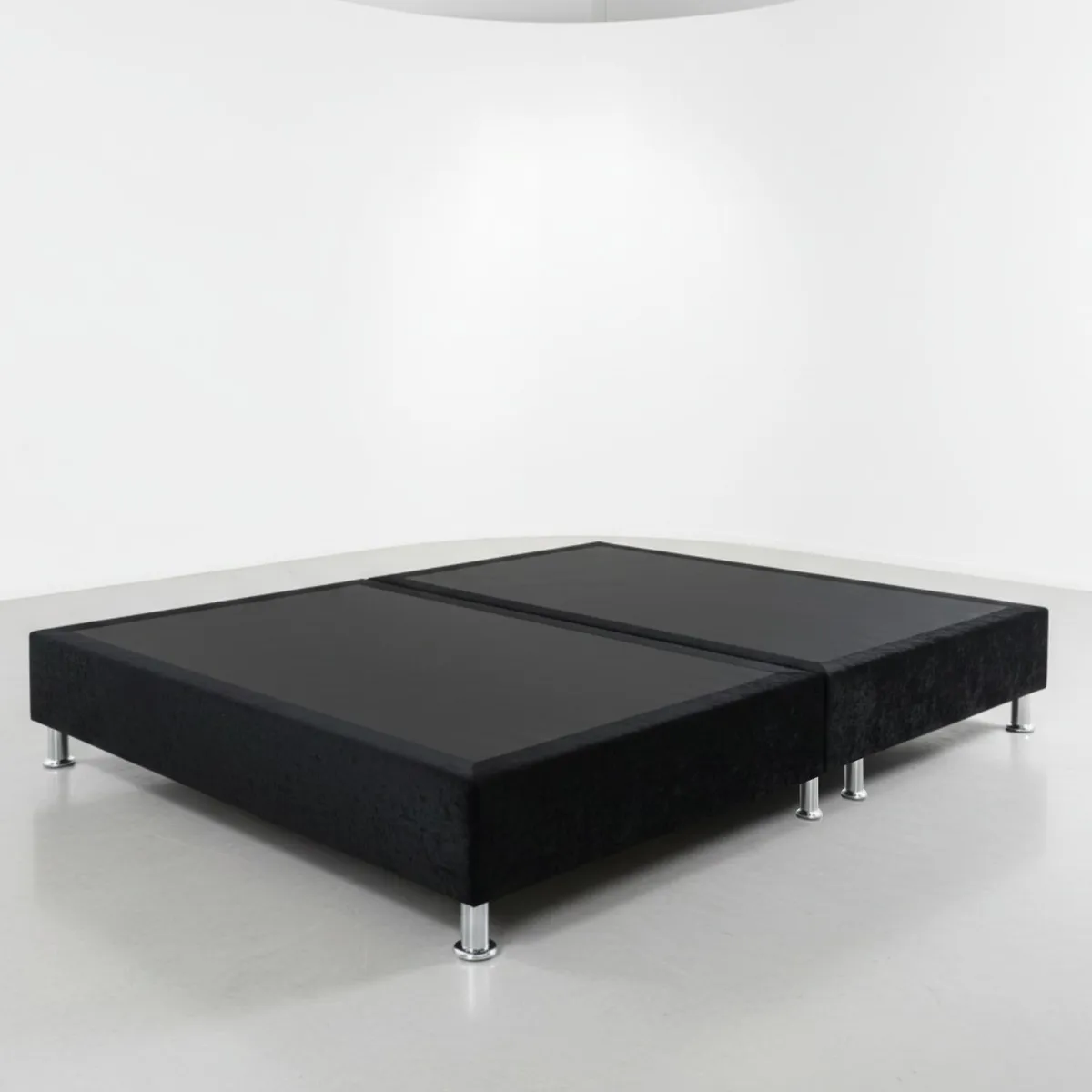 DORMIPUFF - Base Cama Dividida Negro Doble 140cm Dormipuff sas
