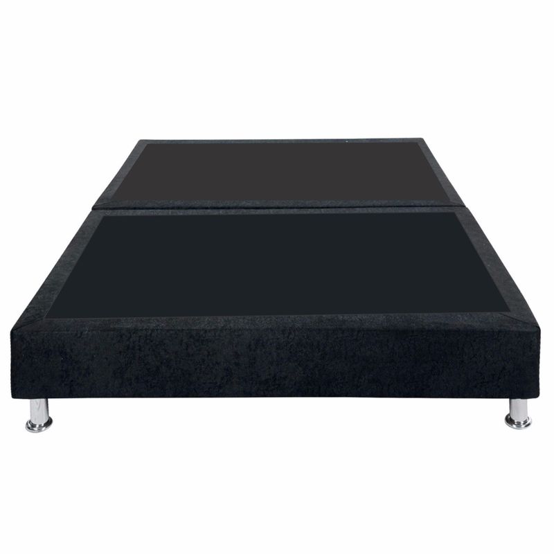 DORMIPUFF - Base Cama Dividida Negro Doble 140cm Dormipuff sas
