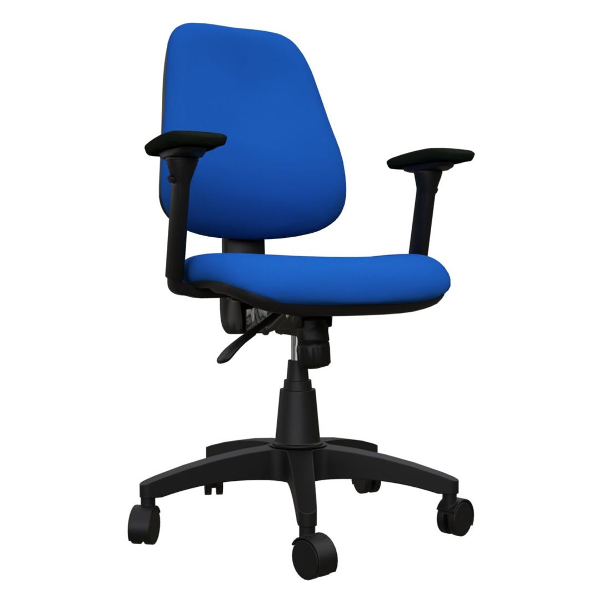GENERICO - Silla Oficina Ergonómica CP Reclinable con Brazos Graduables AZUL