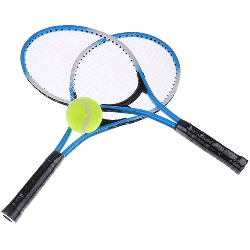 GENERICO - Raquetas X2 Juego Tenis  Pelota Junior Niños Aluminio