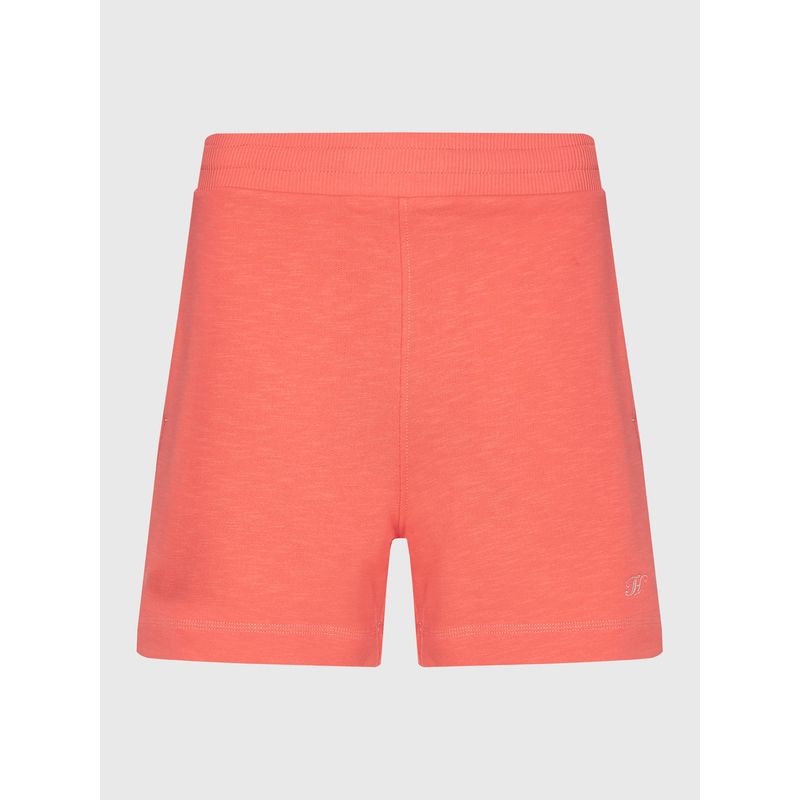 TOMMY HILFIGER - Bermudas De Felpa Moteada Mujer Rosa Tommy Hilfiger