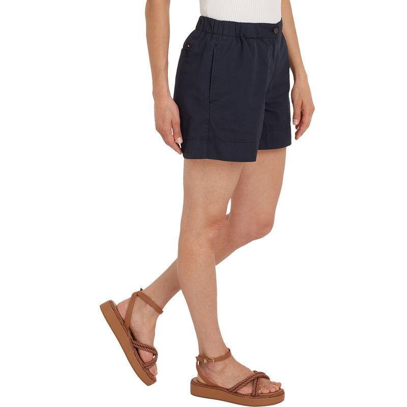 TOMMY HILFIGER - Shorts De Mujer Azul Tommy Hilfiger_.