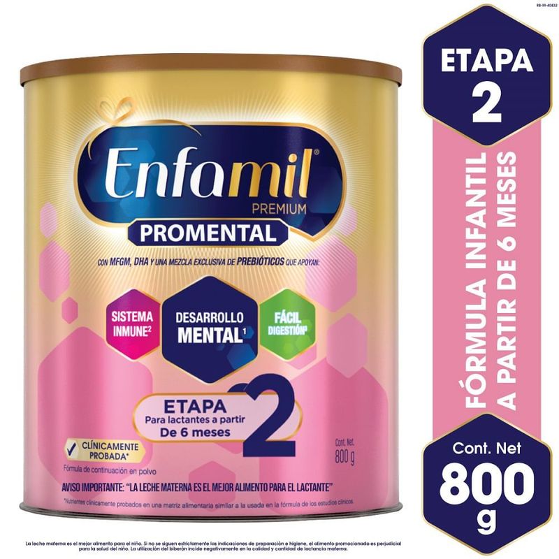 ENFAMIL - Formula Infantil Enfamil Premium Etapa 2 De 6-12 Meses X 800