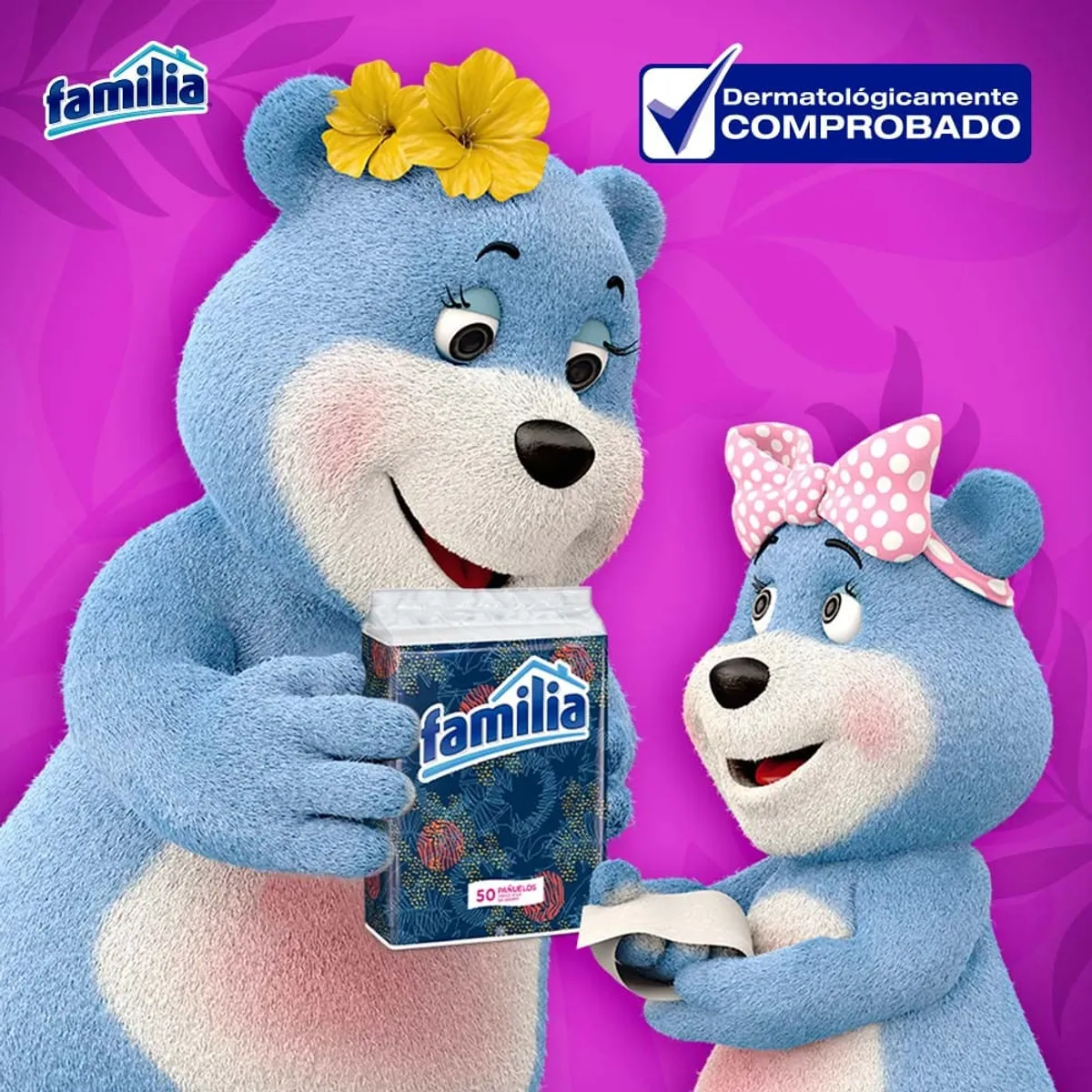 FAMILIA - Pañuelos Familia Triple Hoja X 50und