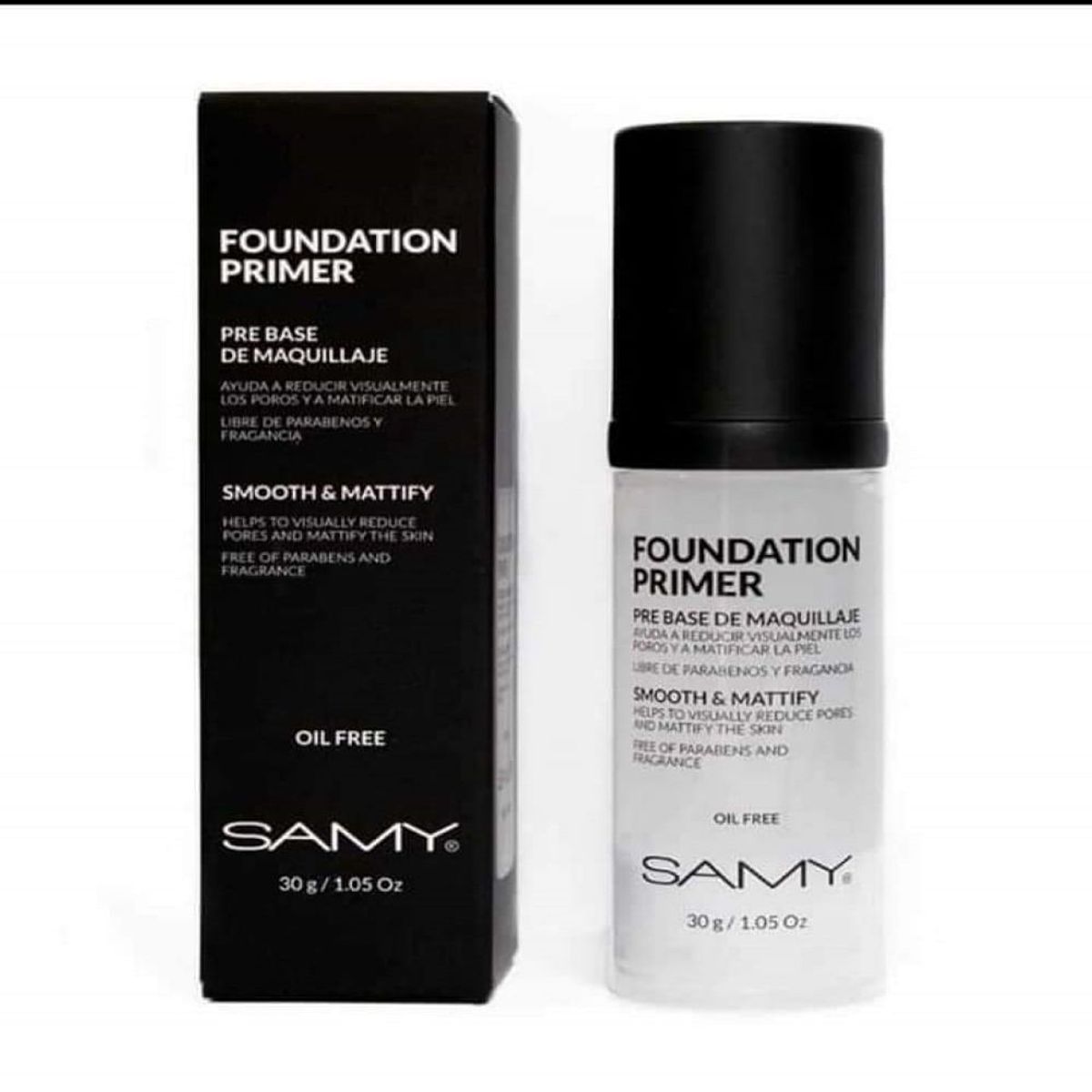 SAMY - Pre Base De Maquillaje Samy Oil Free X 30g