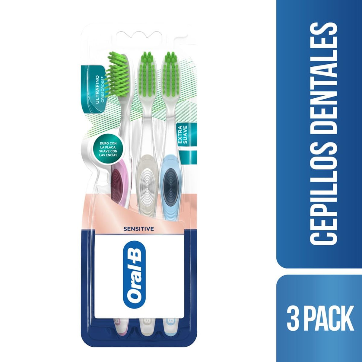 ORAL B - Cepillo Dental Oral-b Encias Detox Ultrafino X 3und