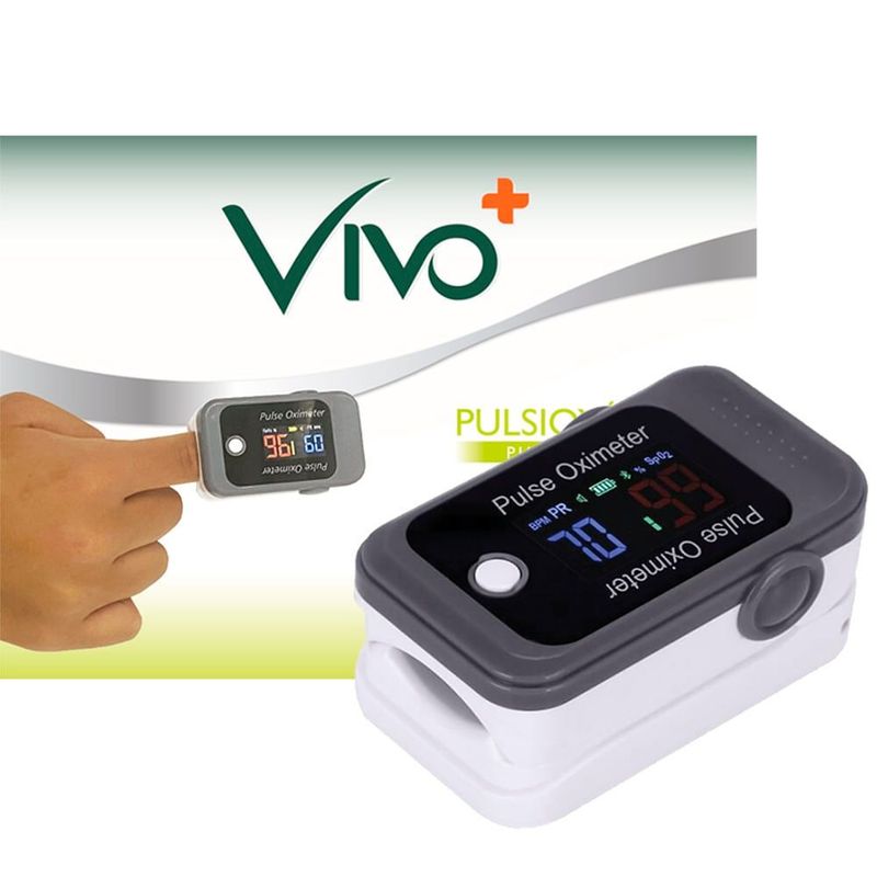 VIVO - Pulsoximetro Berry Adulto Pediatrico (+9a)