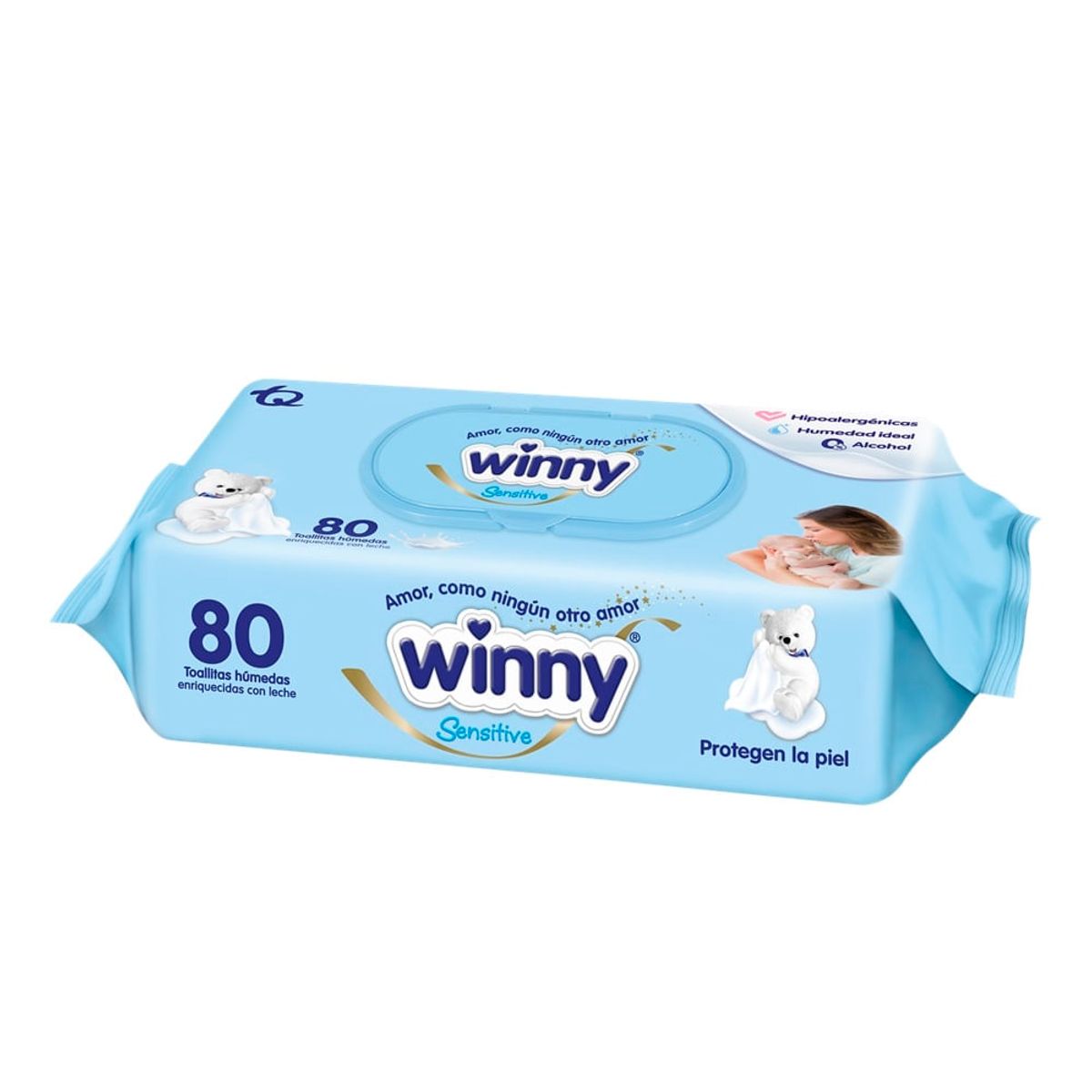 WINNY - Toallitas Recien Nacido X80uni Winny