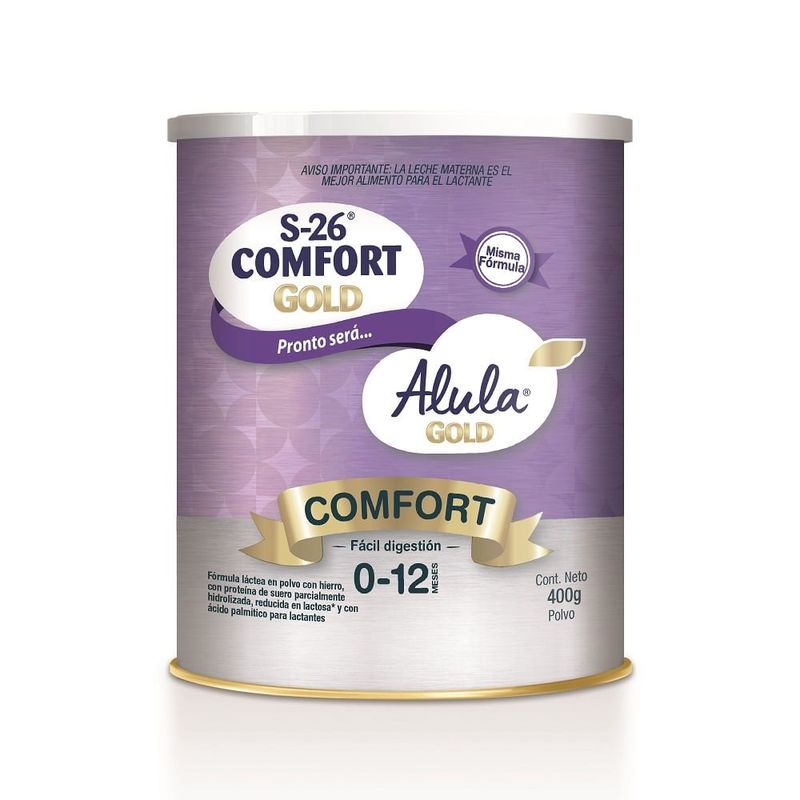 GENERICO - Formula Infantil S-26 Alula Gold Comfort 0-12m X 400g