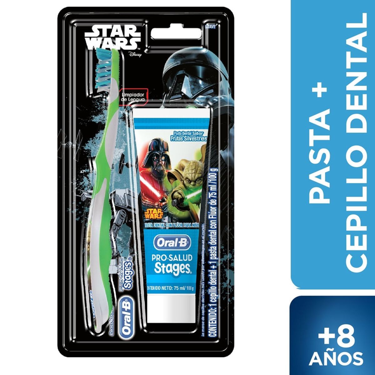 ORAL B - Cepillo Y Crema Dental Oral B Stages Star Wars X 1und