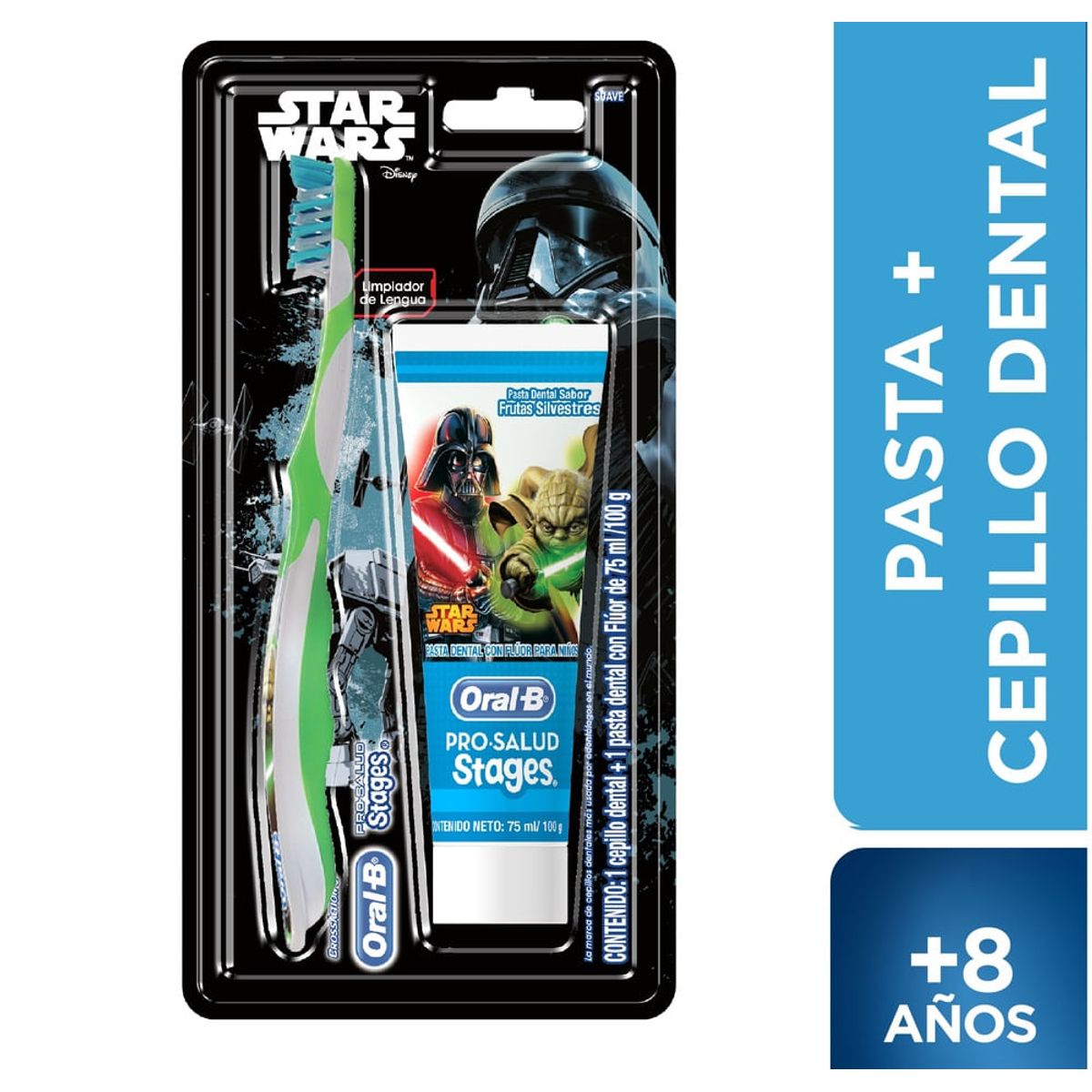 ORAL B - Cepillo Y Crema Dental Oral B Stages Star Wars X 1und