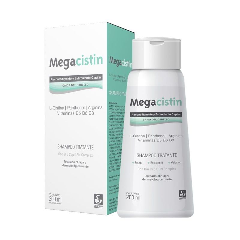 GENERICO - Shampoo Megacistin Caida Cabello X 200ml