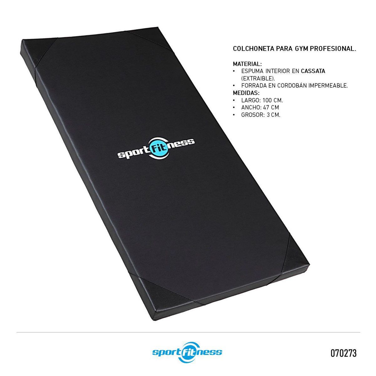 SPORT FITNESS - COLCHONETA PROFESIONAL SPORTFITNESS