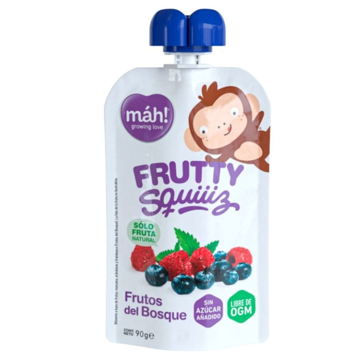 MAH - Compota Orgánico Mah! Frutos Del Bosque X 90g