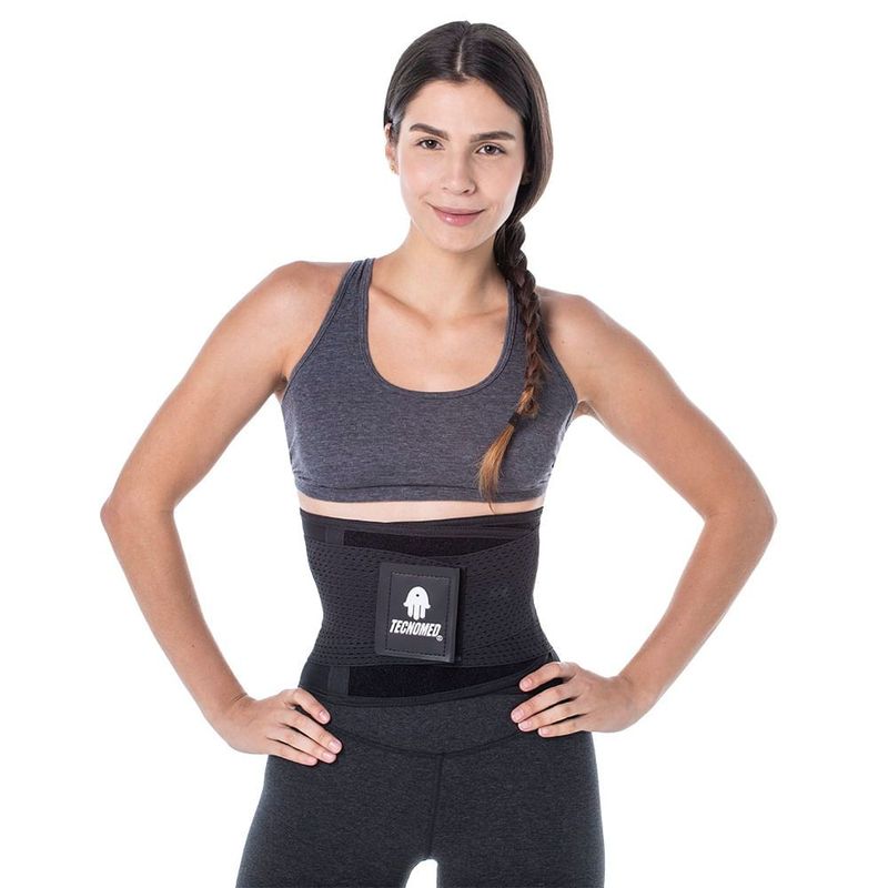 TECNOMED - Faja Columna Tecnomed Negro T-m