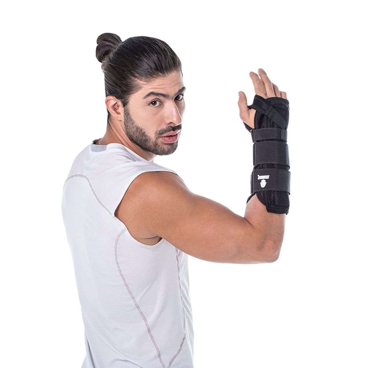 TECNOMED - Soporte Muñeca Doble Ferula Larga Izquierda