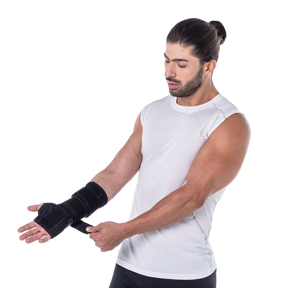 TECNOMED - Soporte Muñeca Doble Ferula Larga Izquierda