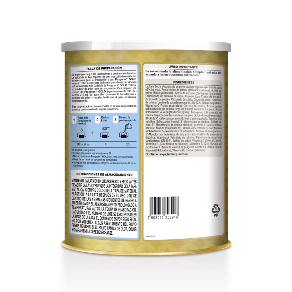 GENERICO - Formula Infantil Alula Gold Etapa 3 X 900gr