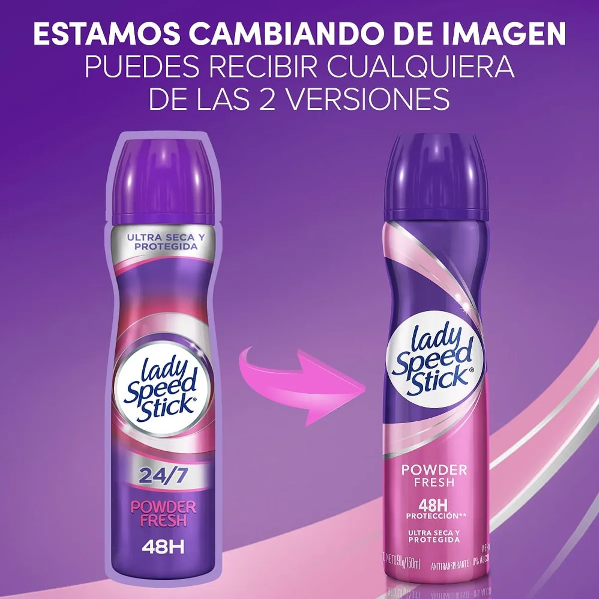 LADY SPEED STICK - Desodorante Lady Speed Stick Powder Fresh Spray  X 150ml
