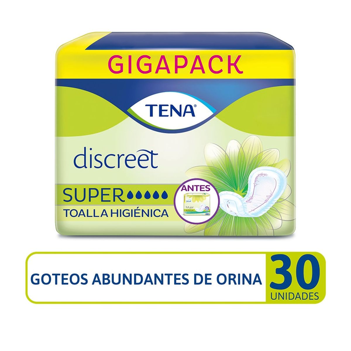TENA - Toalla Tena Mujer Super X 30und