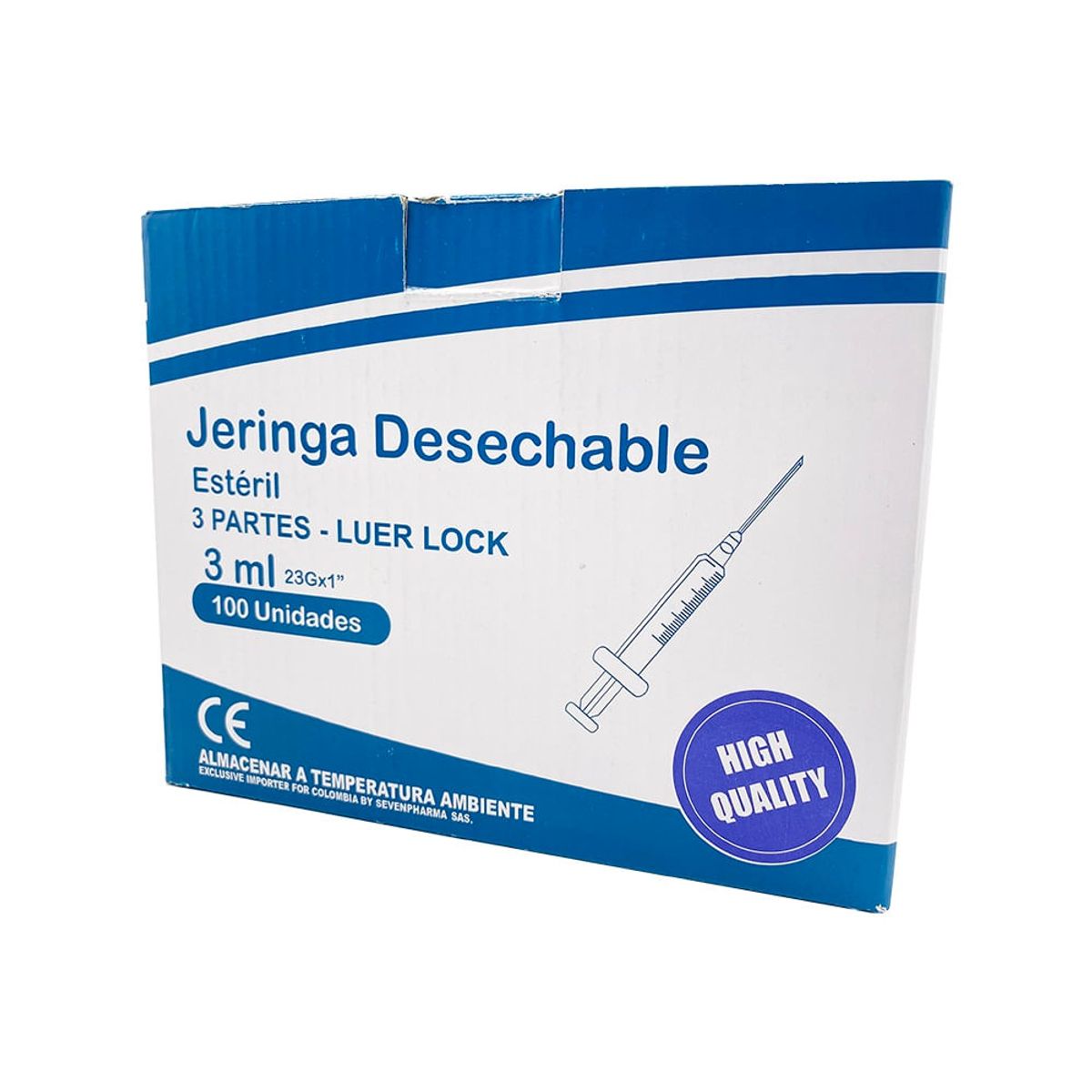 BEGUT - Jeringa Begut 3ml 23g X 1 X 100und