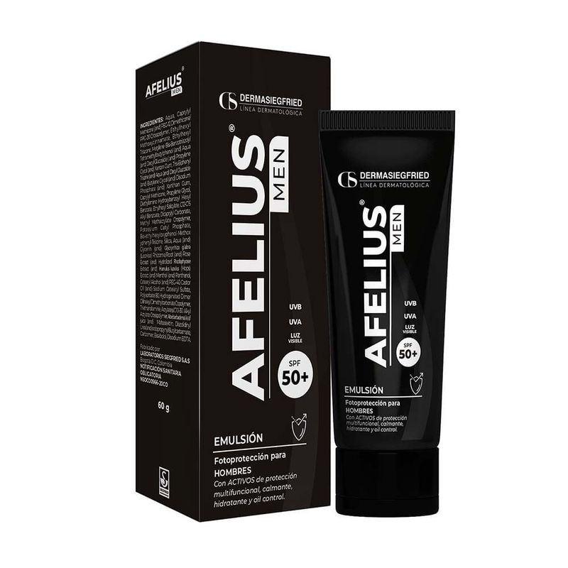 AFELIUS - Protector Solar Afelius Men Emulsion Fps50 X 60g