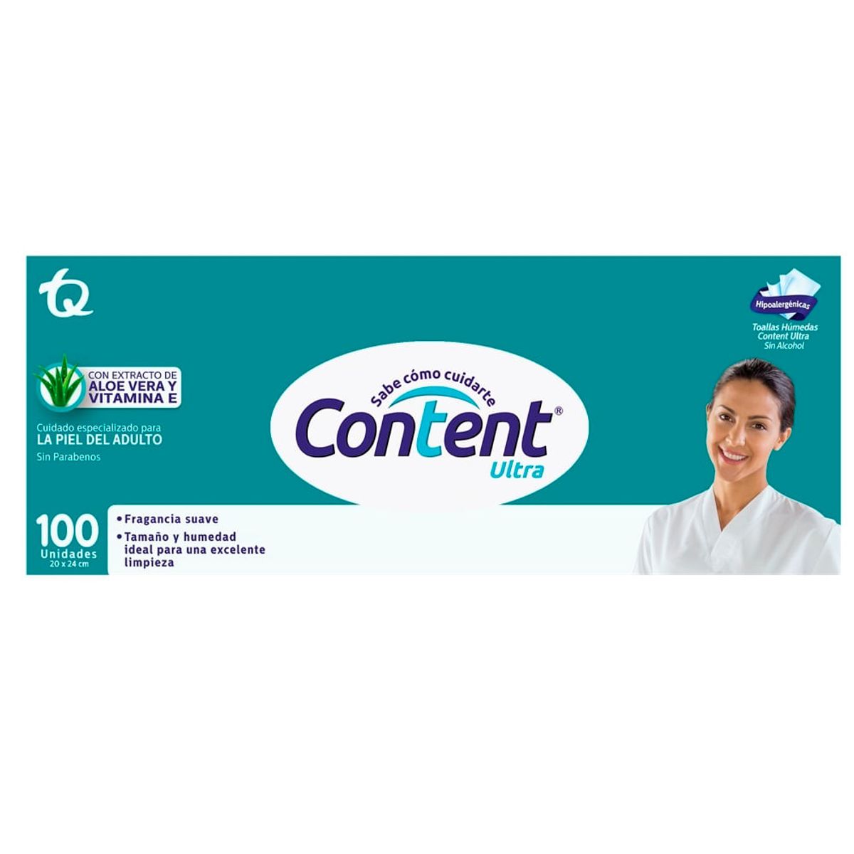 GENERICO - Toallas Humedas Content Ultra X 100und