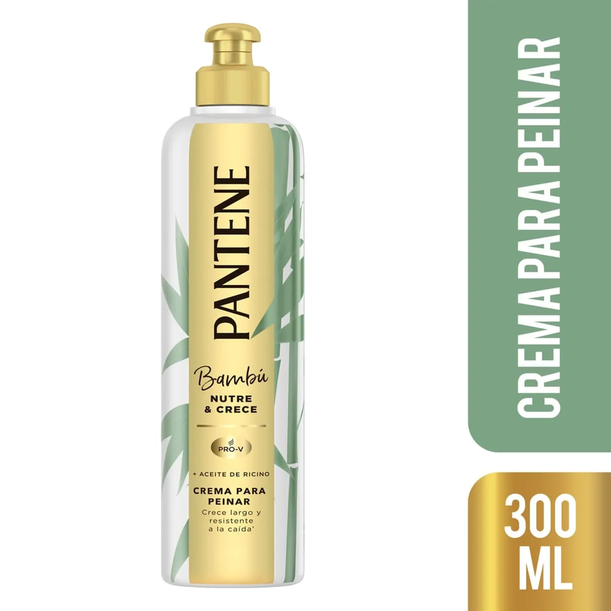 PANTENE - Crema Para Peinar Pantene Pro-v Bambu Nutre & Crece X 300ml.---