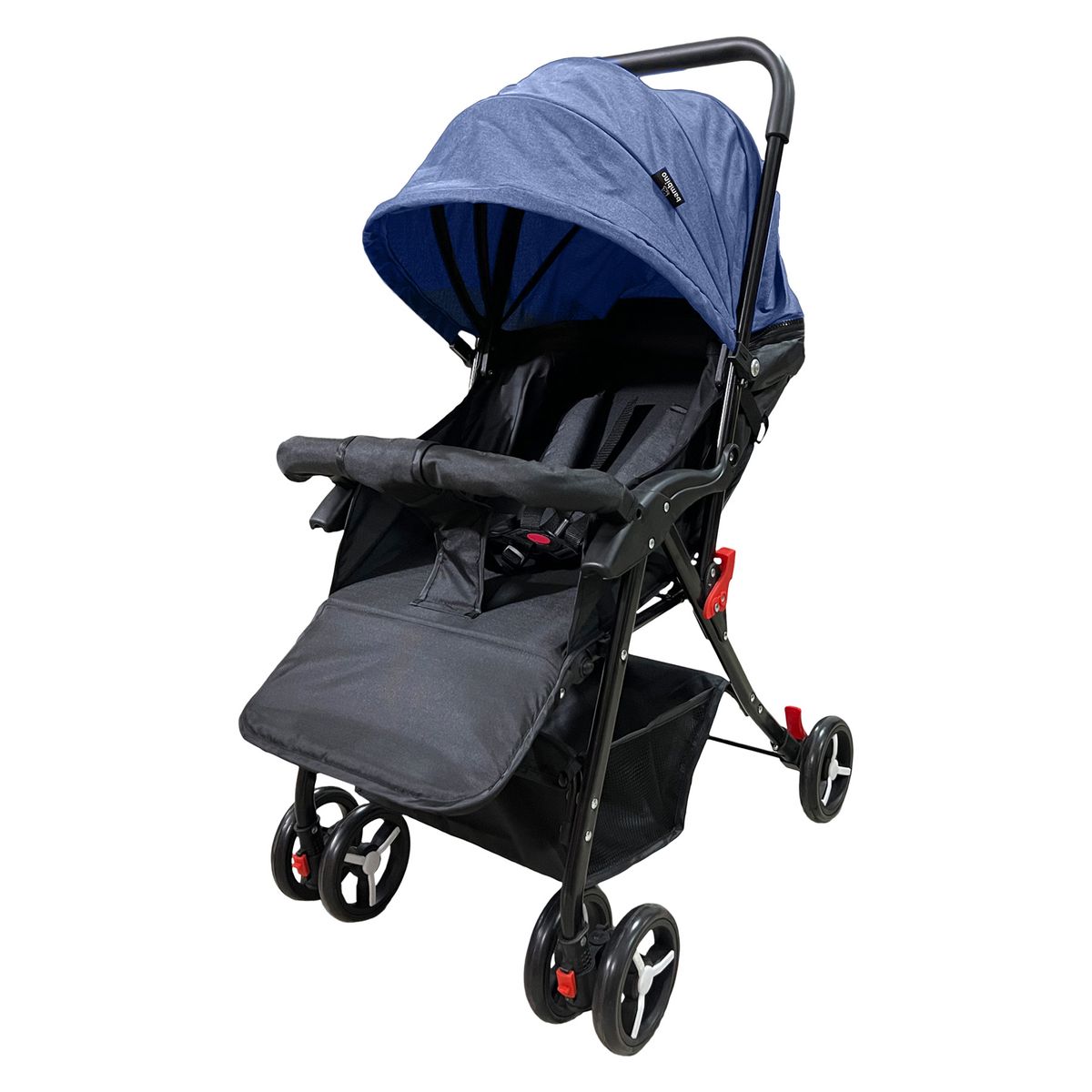 GENERICO - Coche Bebe Bambino XB99 Coche Paseador Plegable Liviano Azul