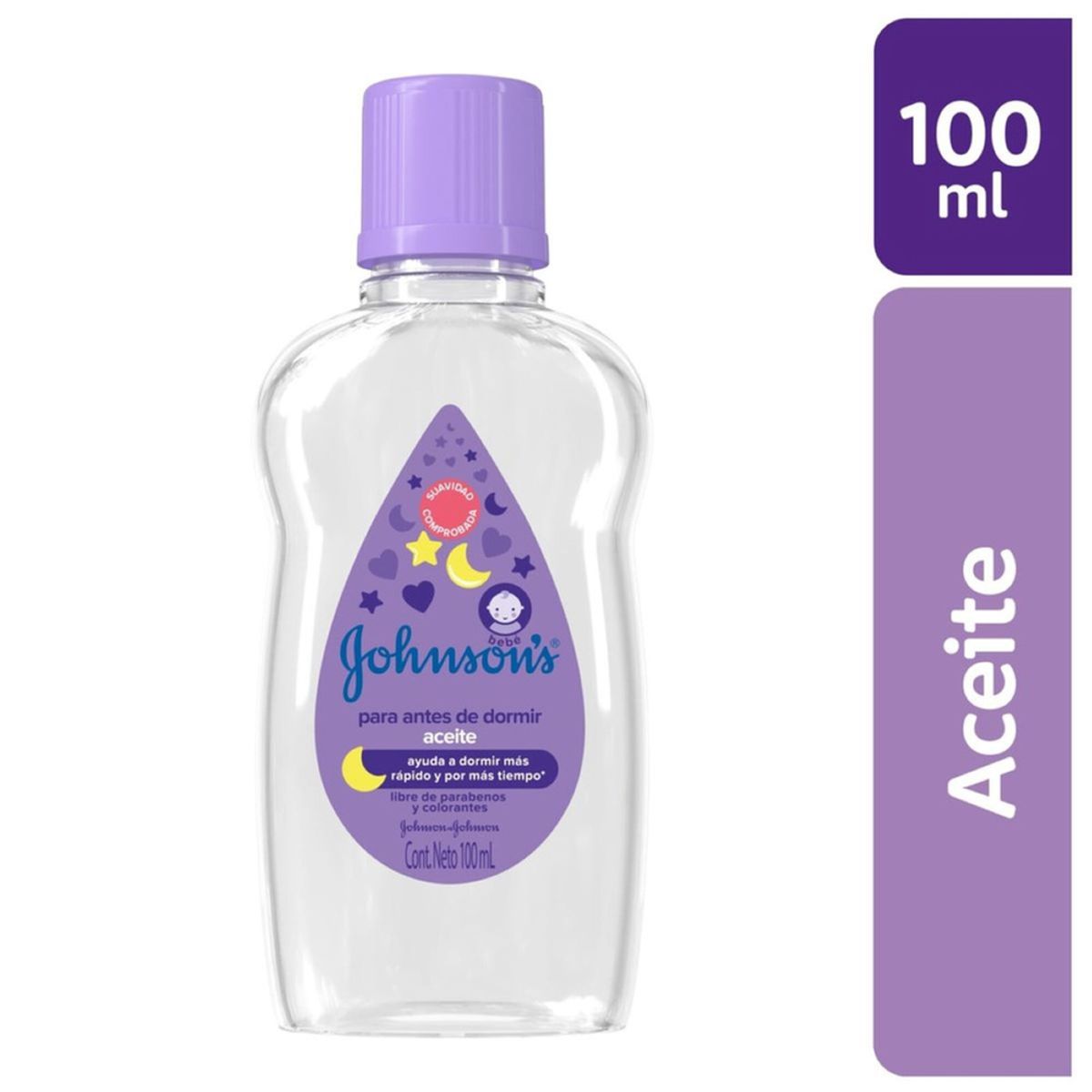 JOHNSON'S BABY - Aceite Johnsons Baby Antes De Dormir X 100ml