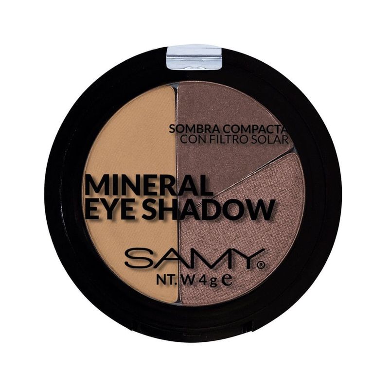 SAMY - Sombra Trio Mineral Samy 09 Torta Chocolate X 4gr