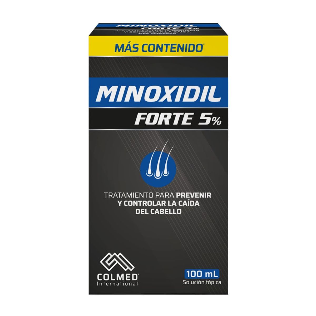 COLMED - Minoxidil Forte Colmed Solucion Topica 5% X 100ml