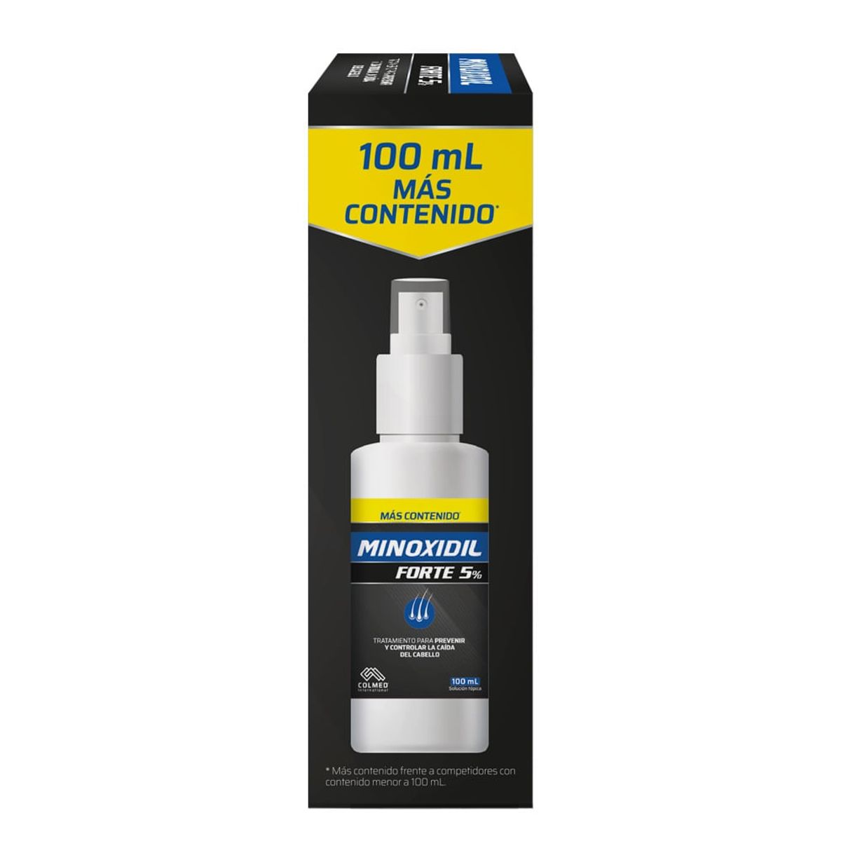 COLMED - Minoxidil Forte Colmed Solucion Topica 5% X 100ml