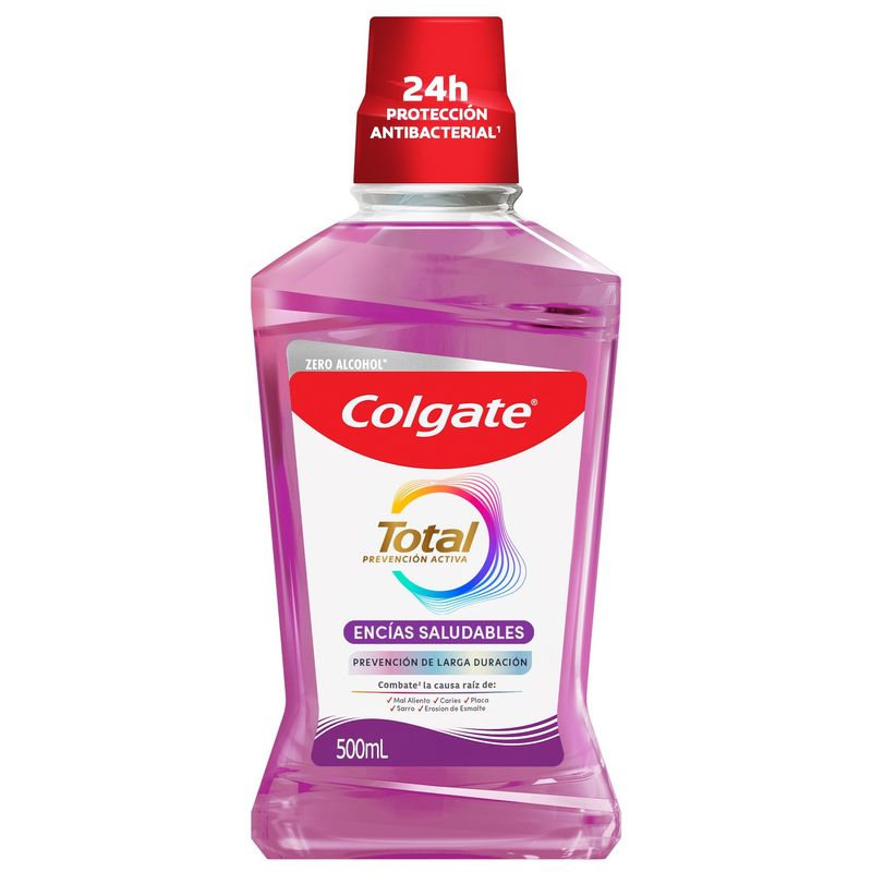 COLGATE - Enjuague Bucal Colgate Total 12 Encias X 500ml