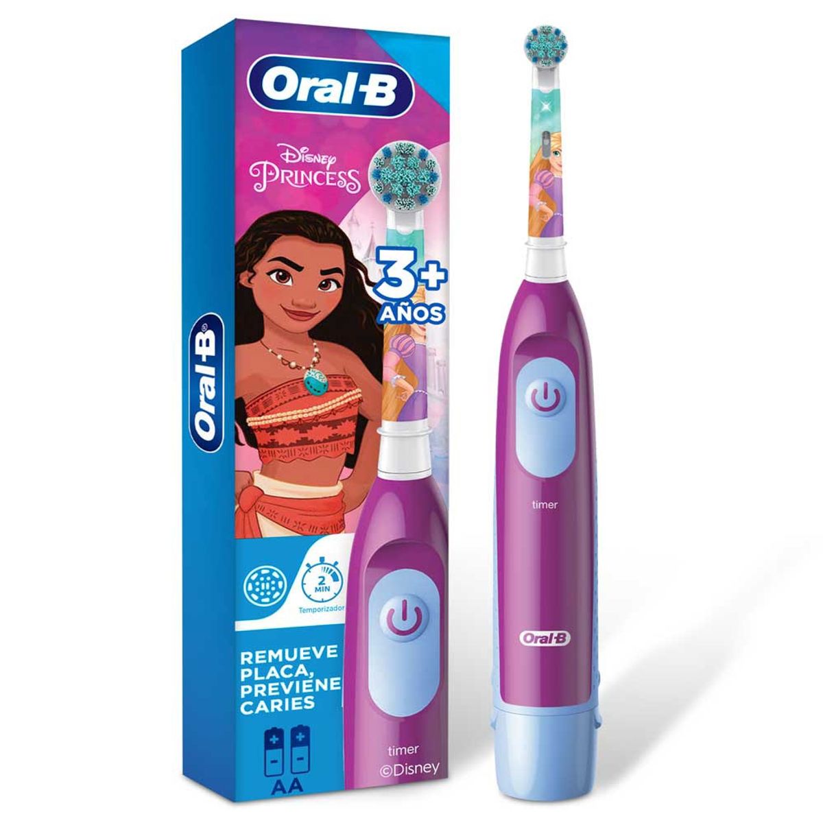 ORAL B - Oral-B Disney Princesas Cepillo de Dientes Eléctrico