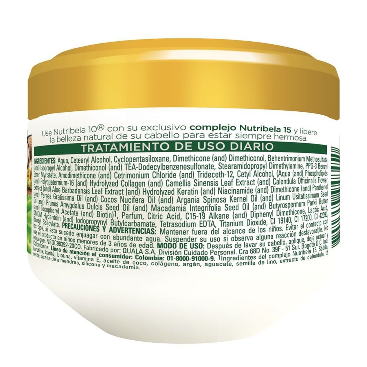 NUTRIBELA 10 - Tratamiento Nutribela Reparacion Intensiva X 300ml