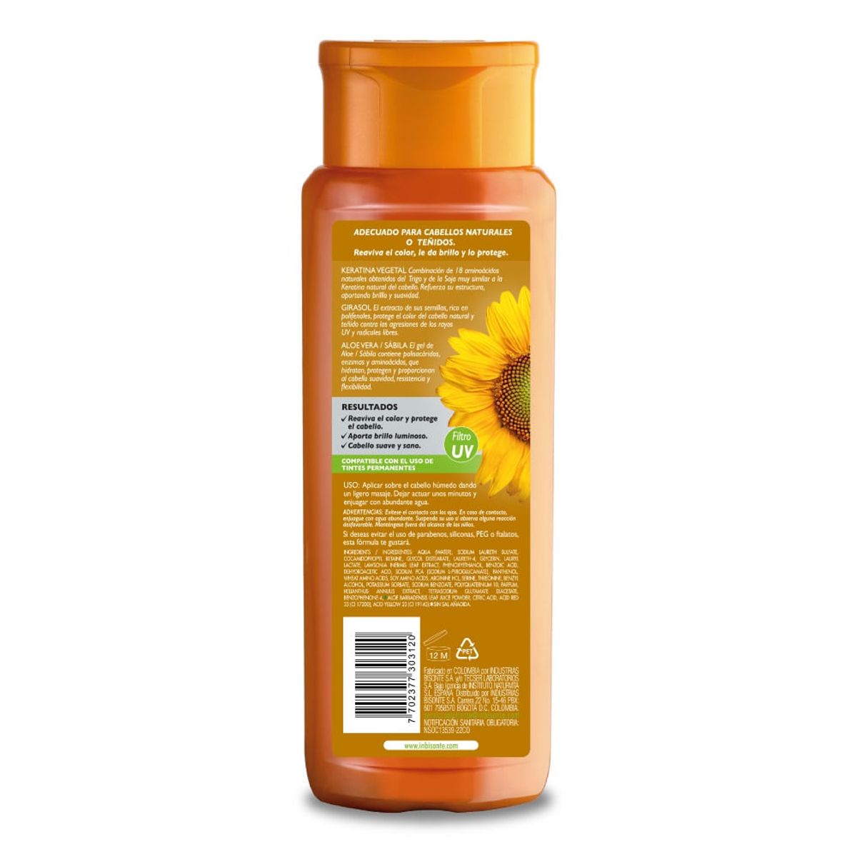 NATURALEZA Y VIDA - Naturaleza & Vida Shampoo Henna Rubios X 300ml