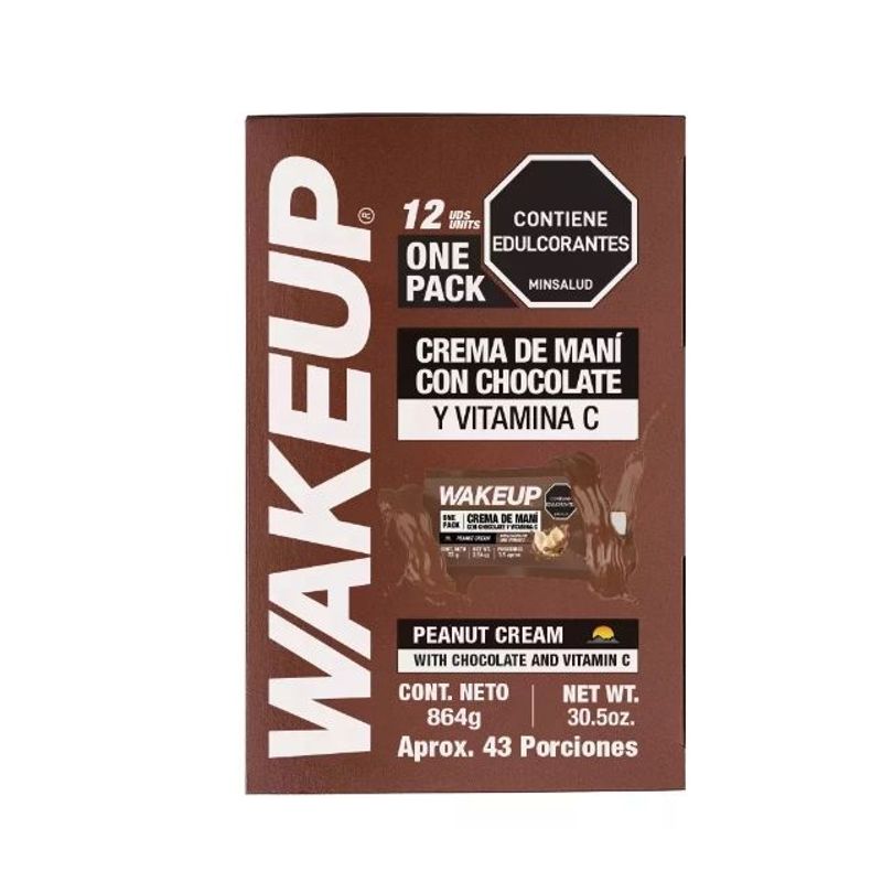 GENERICO - Crema De Mani Choco One Pack Wake Up 72 g X12 Unidades