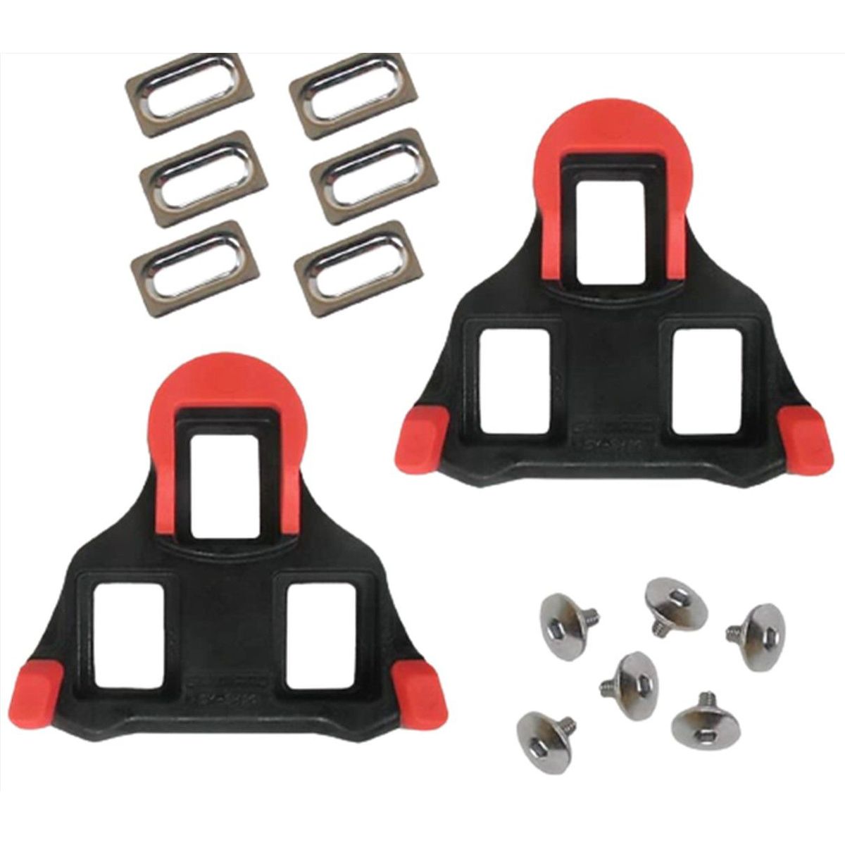 SHIMANO - Calas Chocles Shimano Sh10 Spd Trabas Rojas Pedal Ruta 0°