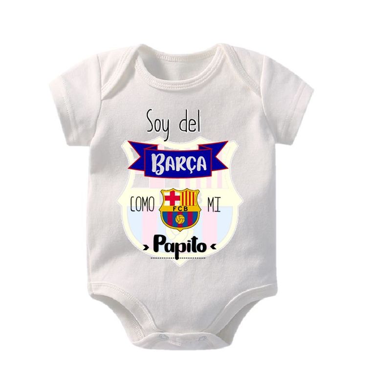 VANIDADES COLLECTIONS - Body Para Bebes Personalizados Bodie Bebe Mameluco Barcelona