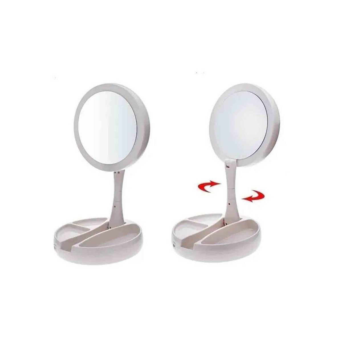 ONE PIXEL - Espejo De Maquillaje Led Tocador Luz Doble Cara Aumento