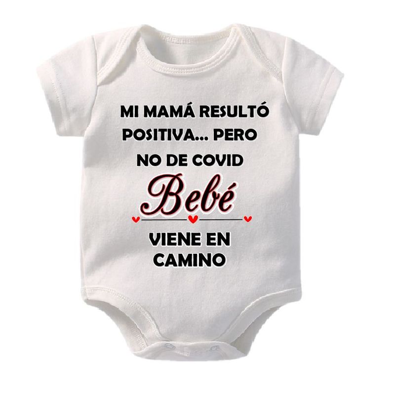 VANIDADES COLLECTIONS - Body Para Bebes Personalizados Mameluco Bebe En Camino