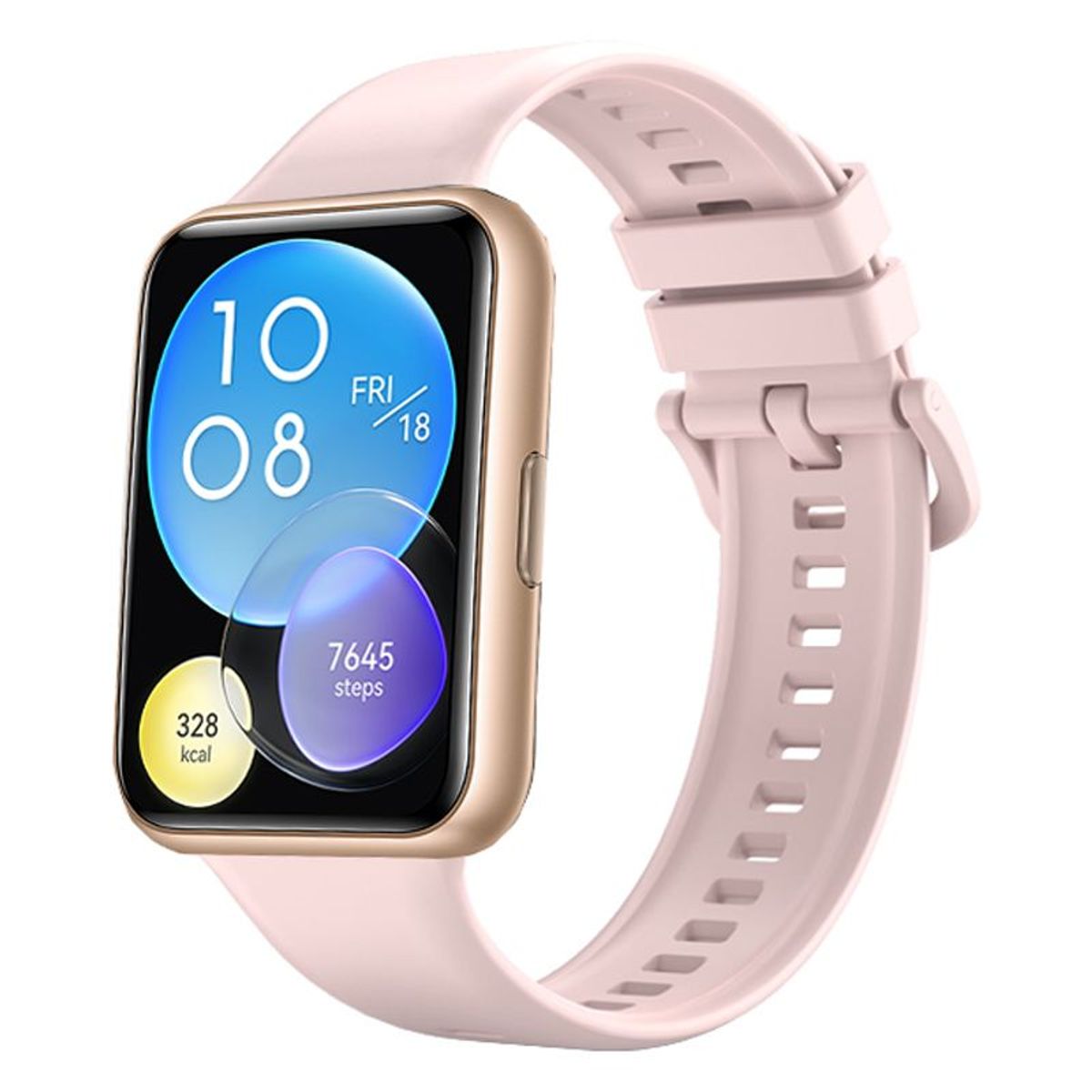 GENERICO - CORREA DE SILICONA PARA HUAWEI WATCH FIT 2 - ROSA