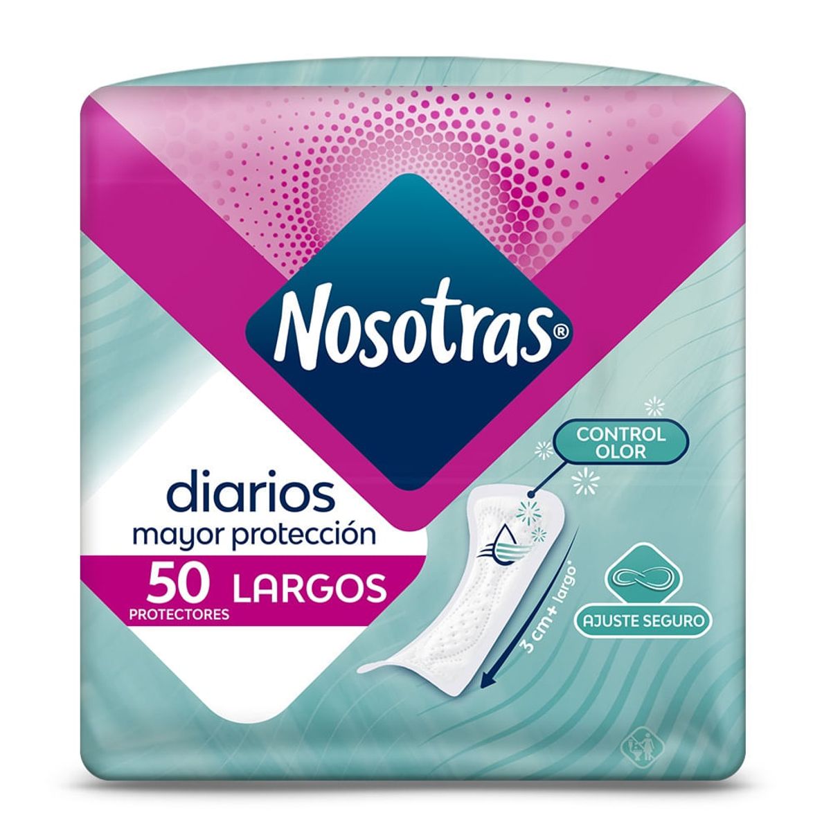 NOSOTRAS - Protectores Diarios Nosotras Largos X 50und