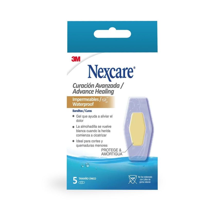 NEXCARE - Curas Nexcare Hidrocoloide X 5und