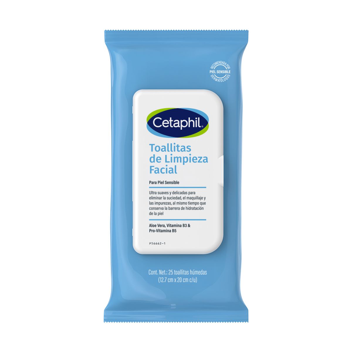 CETAPHIL - Cetaphil Toallitas Limpieza Facial X 25und
