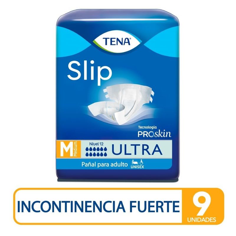 TENA - Pañal Tena Slip Ultra Medium X 9und