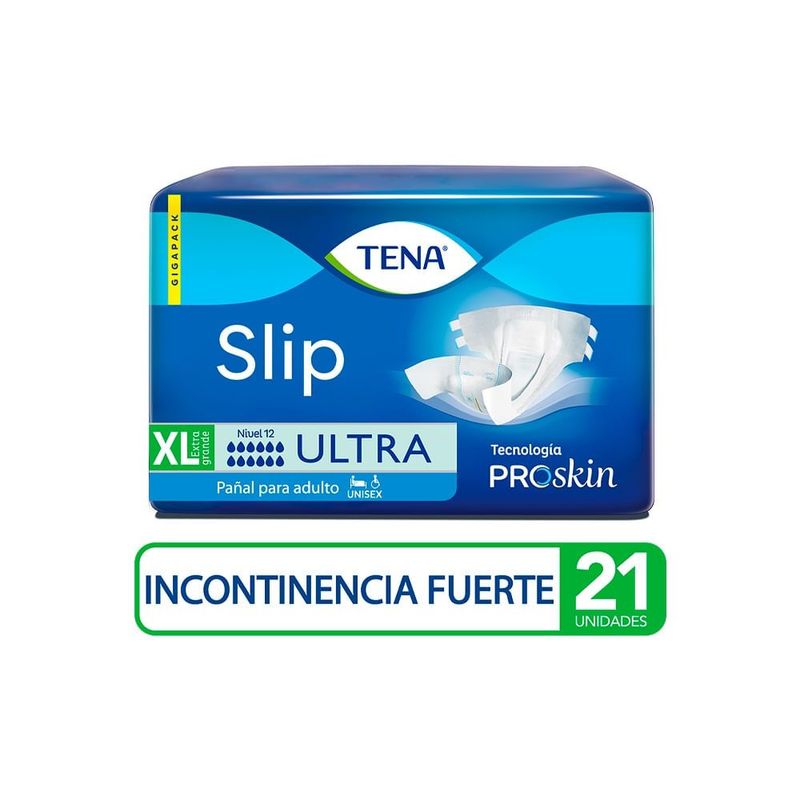 TENA - Pañal Tena Slip Talla Xl X 21und