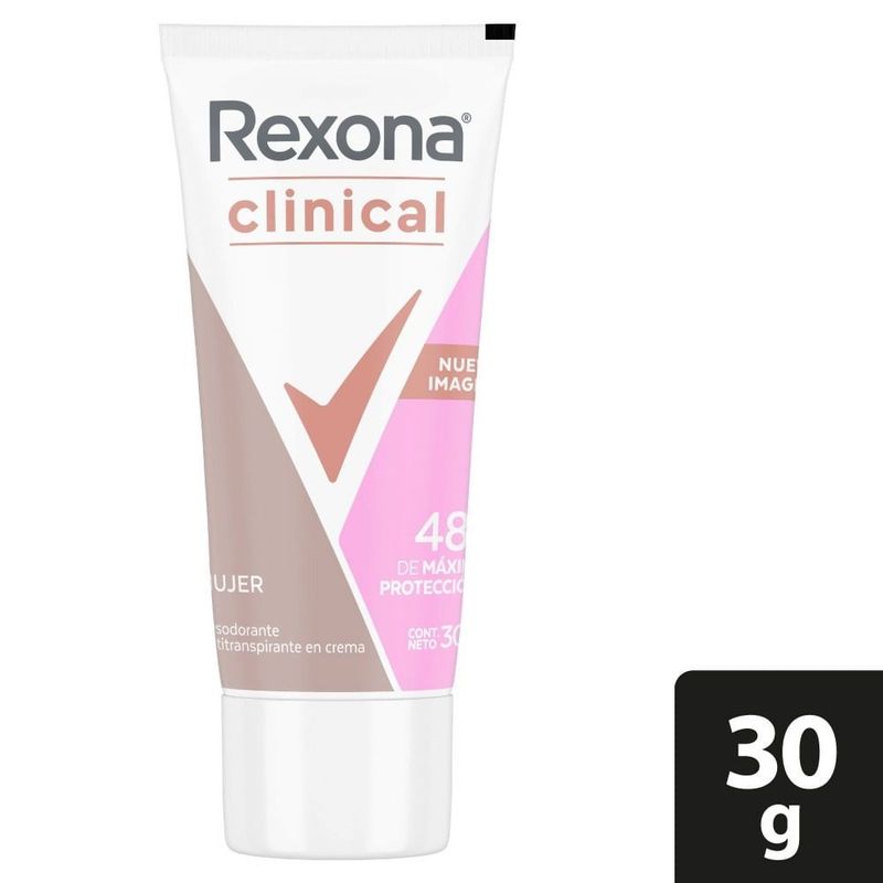 REXONA - Desodorante Rexona Clinical Mujer X 30g.---