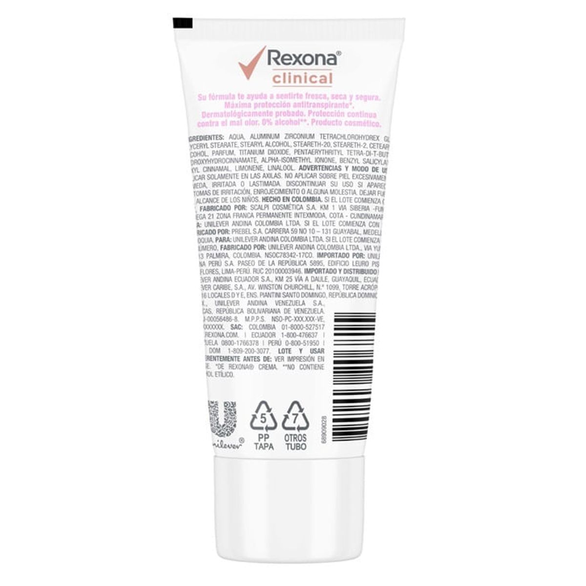 REXONA - Desodorante Rexona Clinical Mujer X 30g